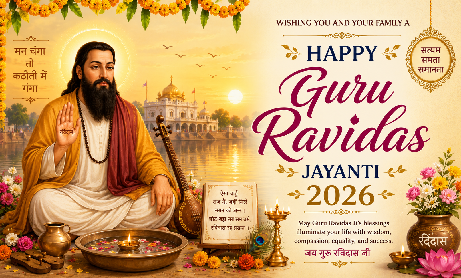 Guru Ravidas Jayanti 2026 in India: History, Teachings, Celebrations & Holiday Guide