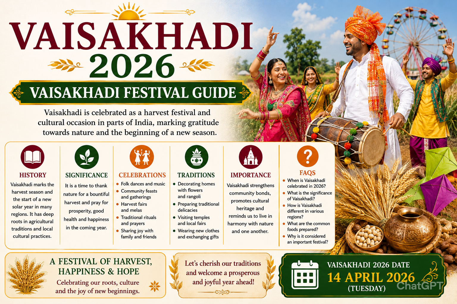 Vaisakhadi 2026: Date, History, Significance & Celebration Guide