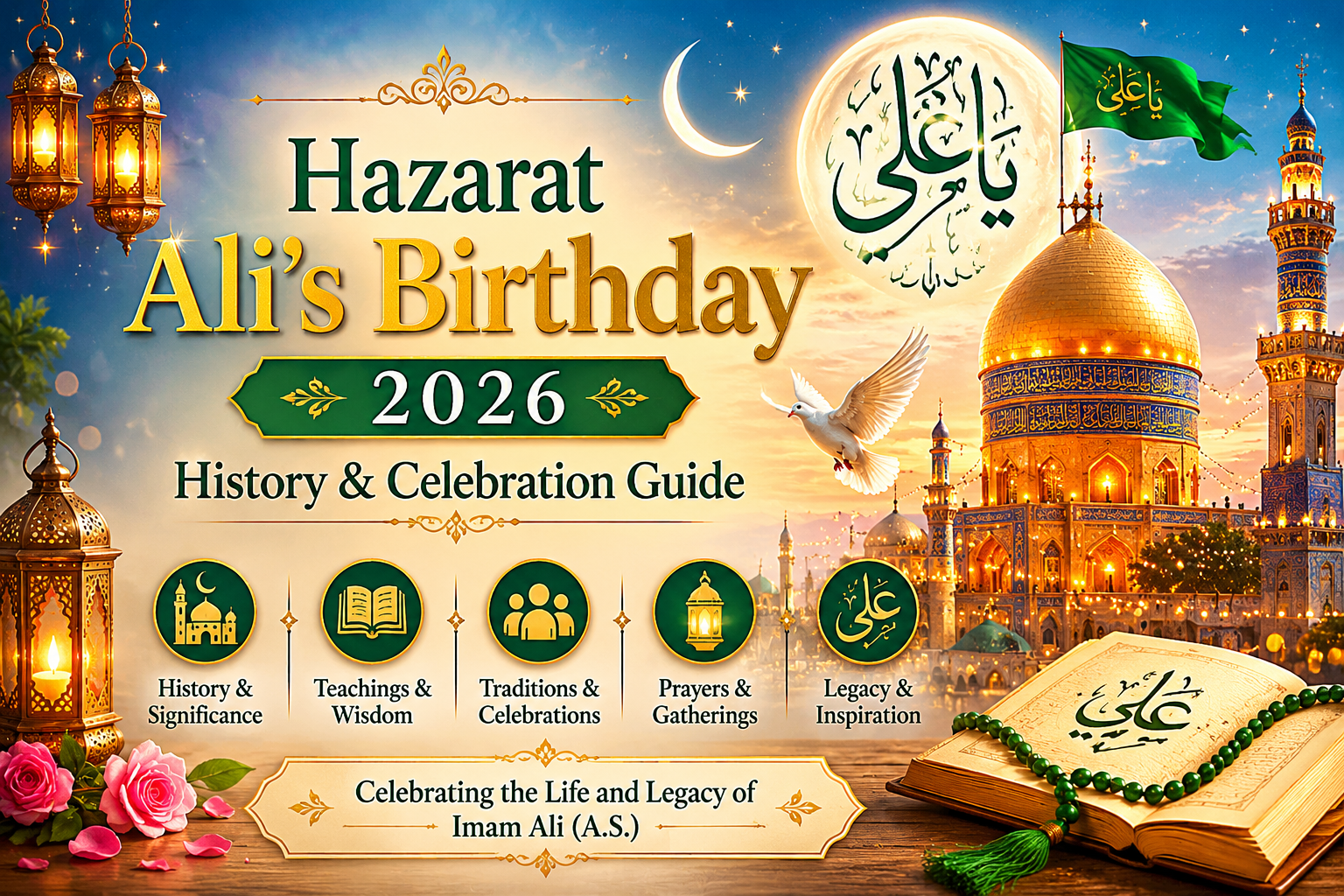 Hazarat Ali’s Birthday 2026: Date, History, Significance, Celebrations & Islamic Traditions