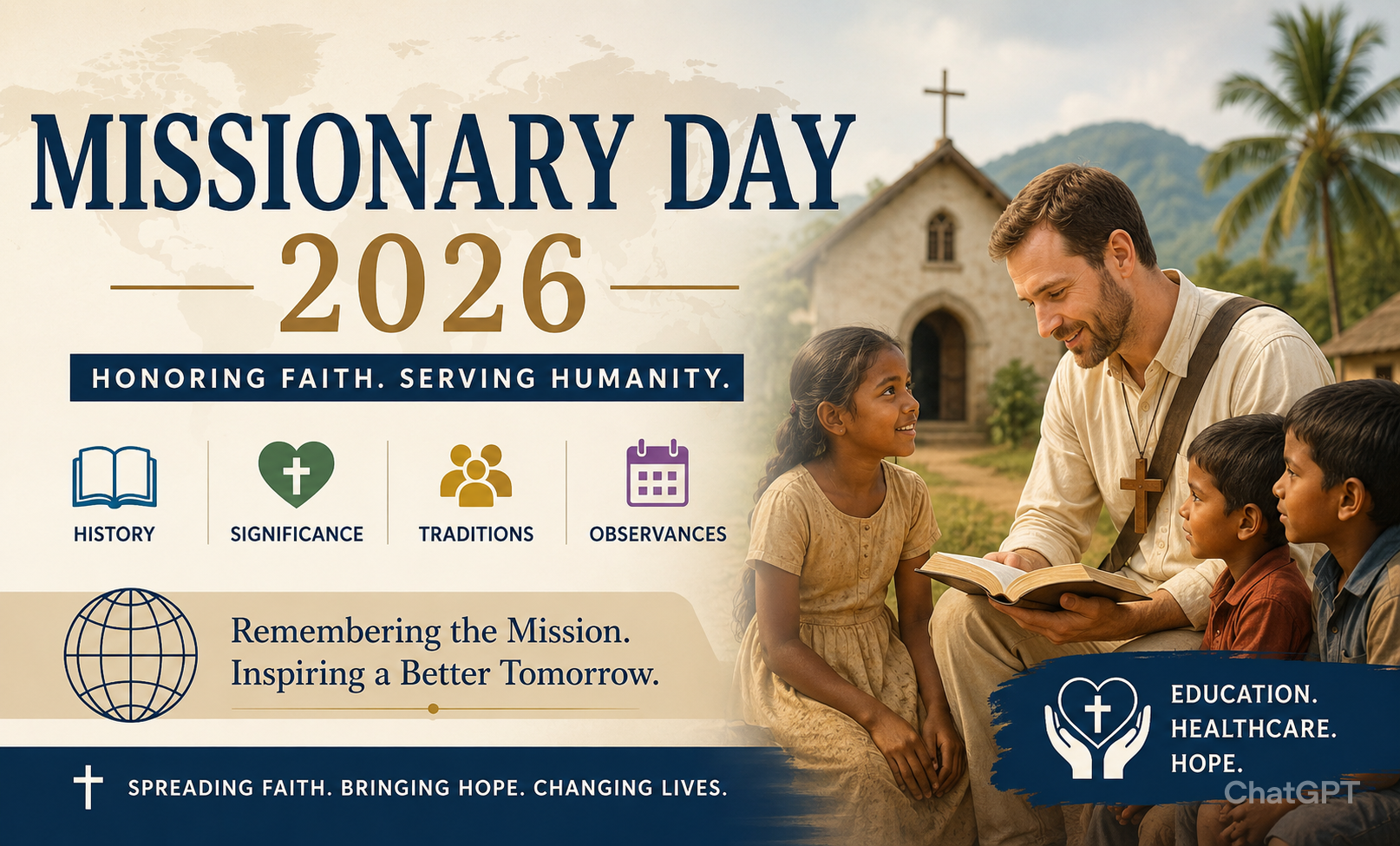 Missionary Day 2026: Date, History, Significance, Celebrations & Observance Guide