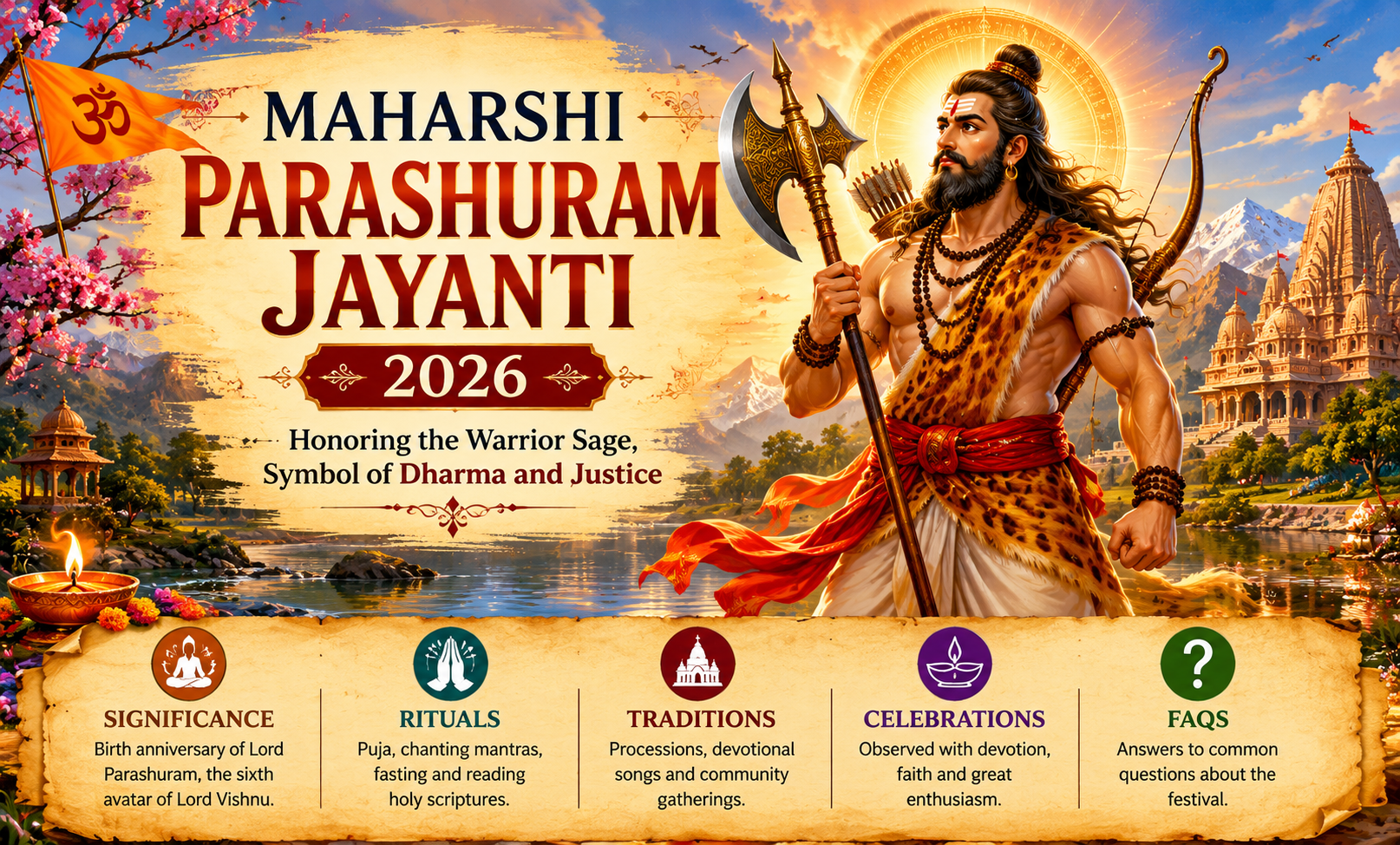 Maharshi Parashuram Jayanti 2026: Date, History, Significance & Celebration Guide