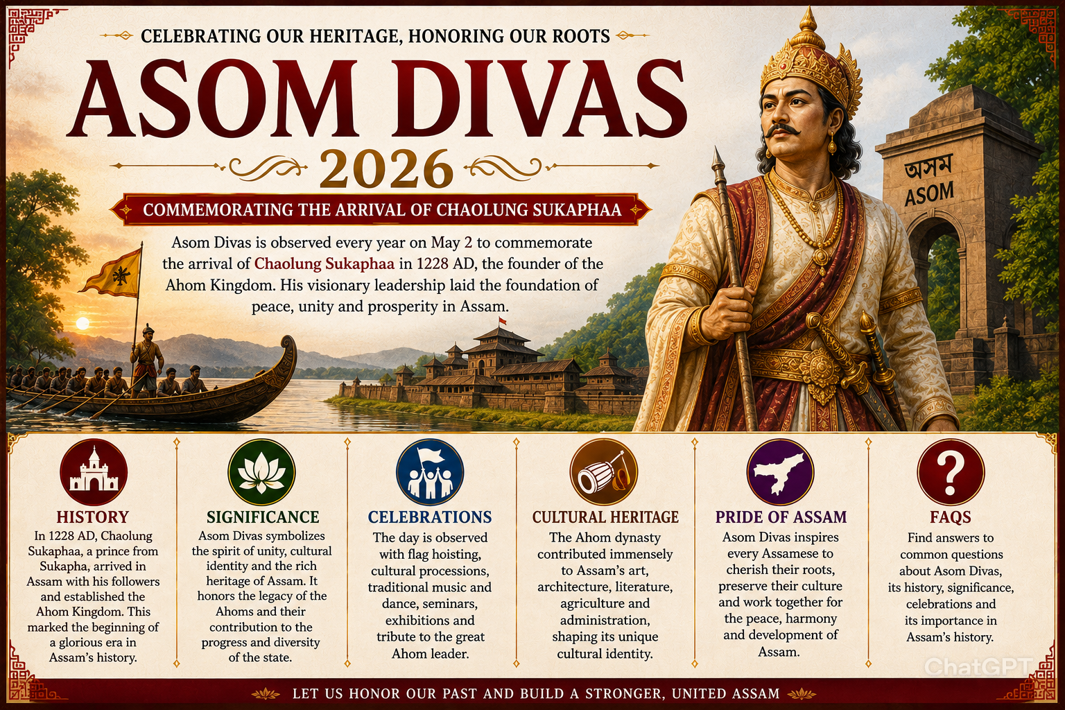 Asom Divas 2026: History, Significance, Celebrations & Legacy