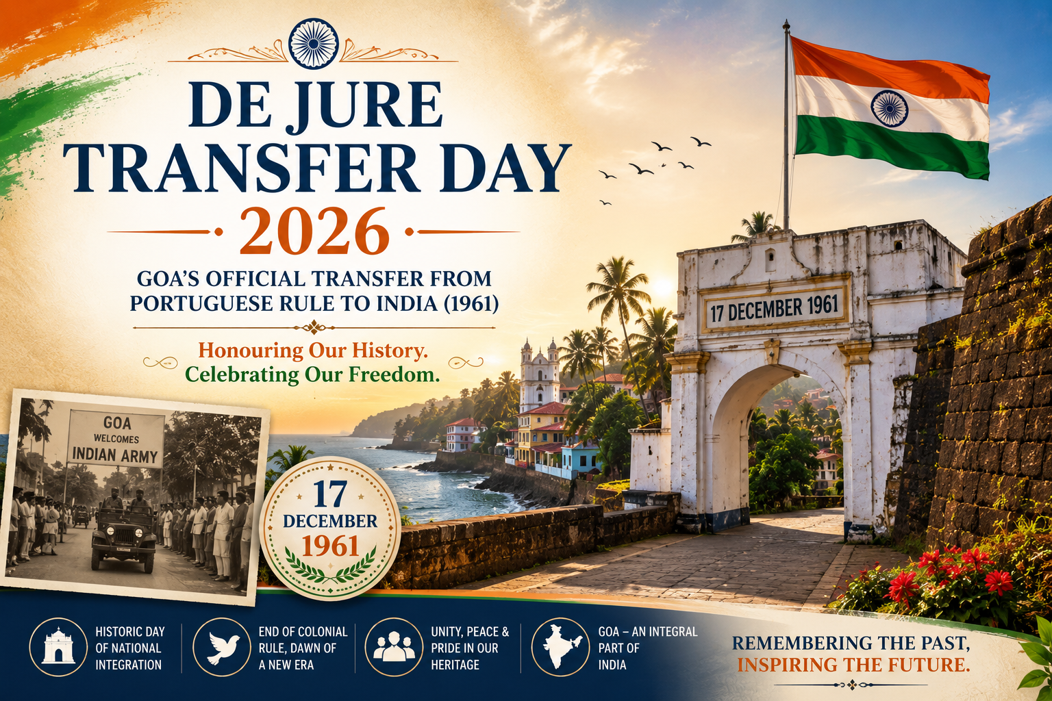 De Jure Transfer Day 2026 in Goa: History, Significance, Events, Importance & Celebration Guide