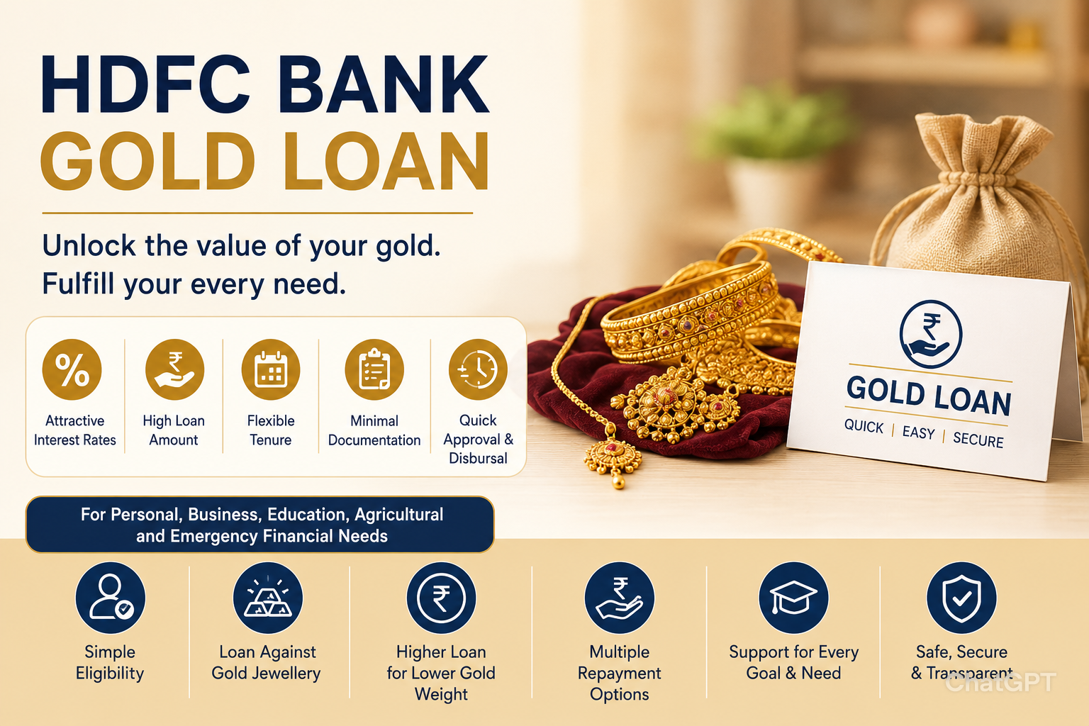 HDFC Bank Gold Loan