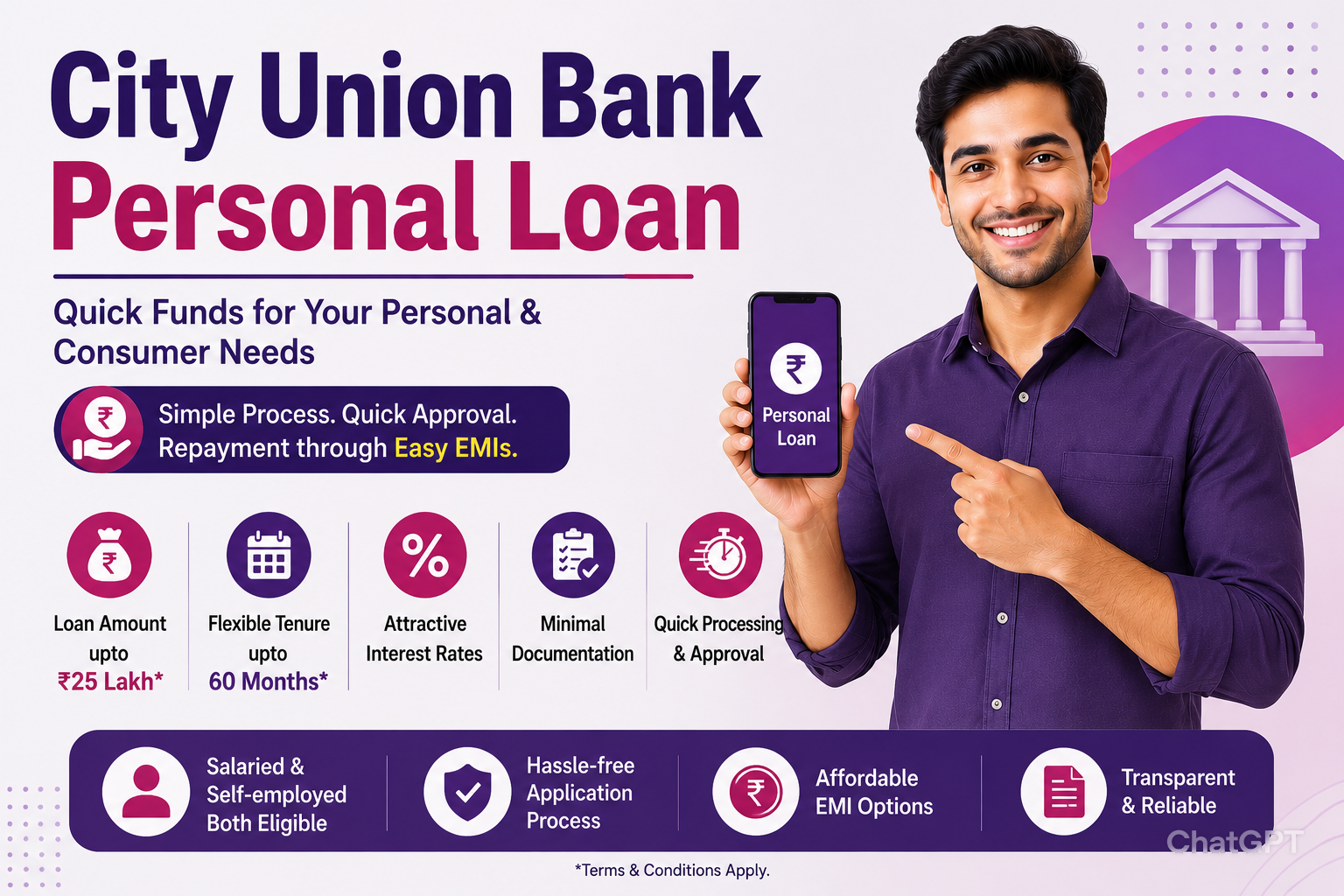City Union Bank Personal Loan