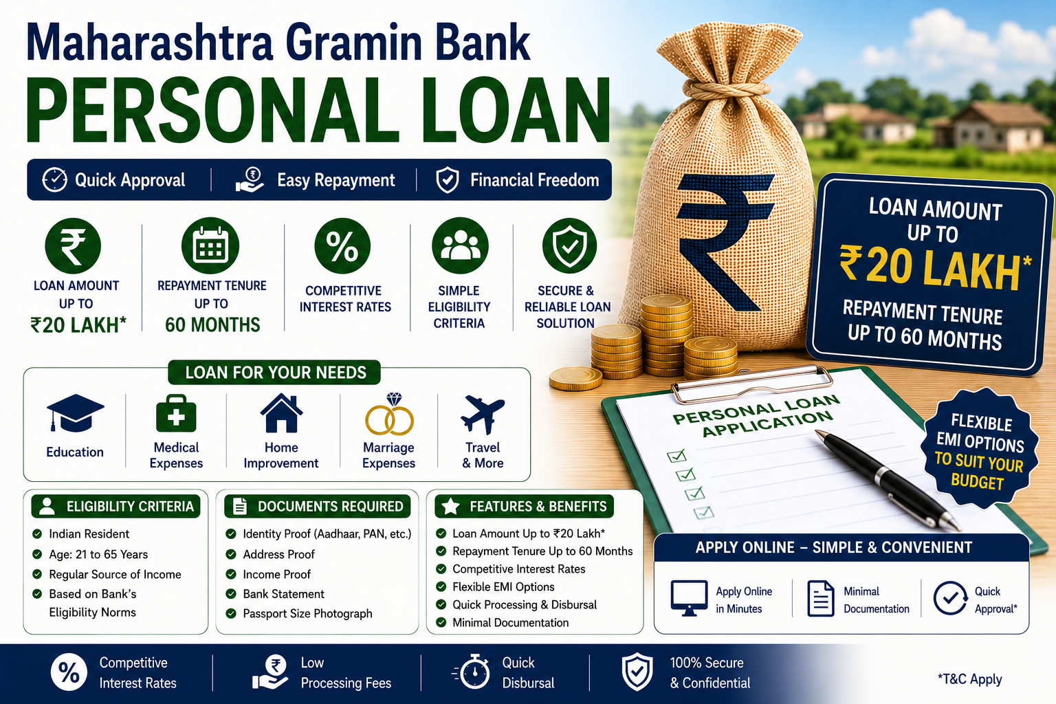 Maharashtra Gramin Bank Personal Loan