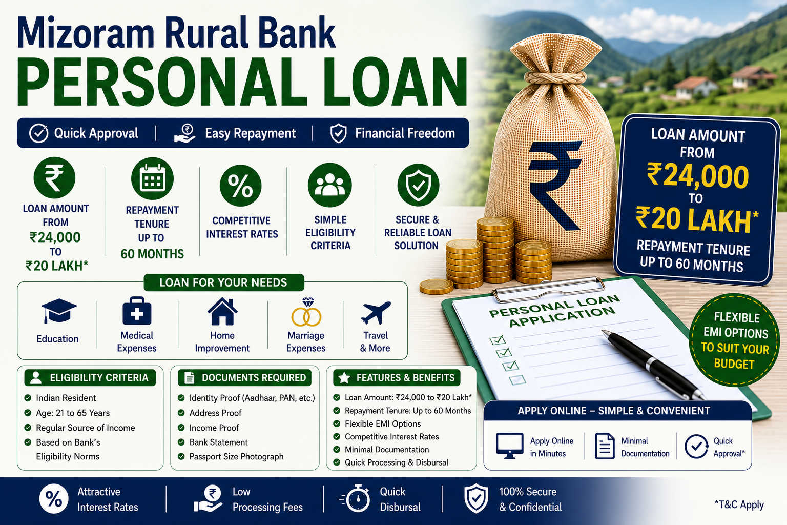 Mizoram Rural Bank Personal Loan