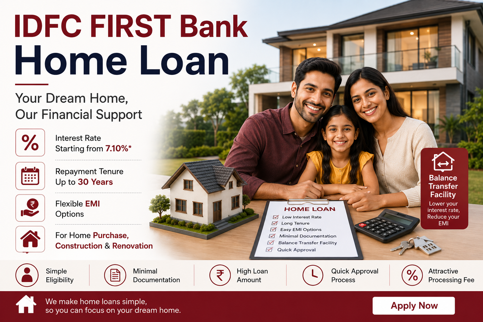 IDFC FIRST Bank Home Loan