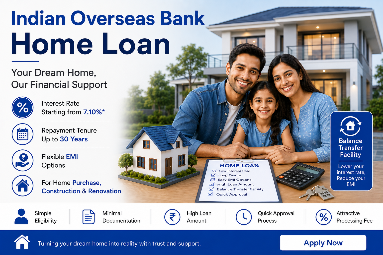 Indian Overseas Bank Home Loan