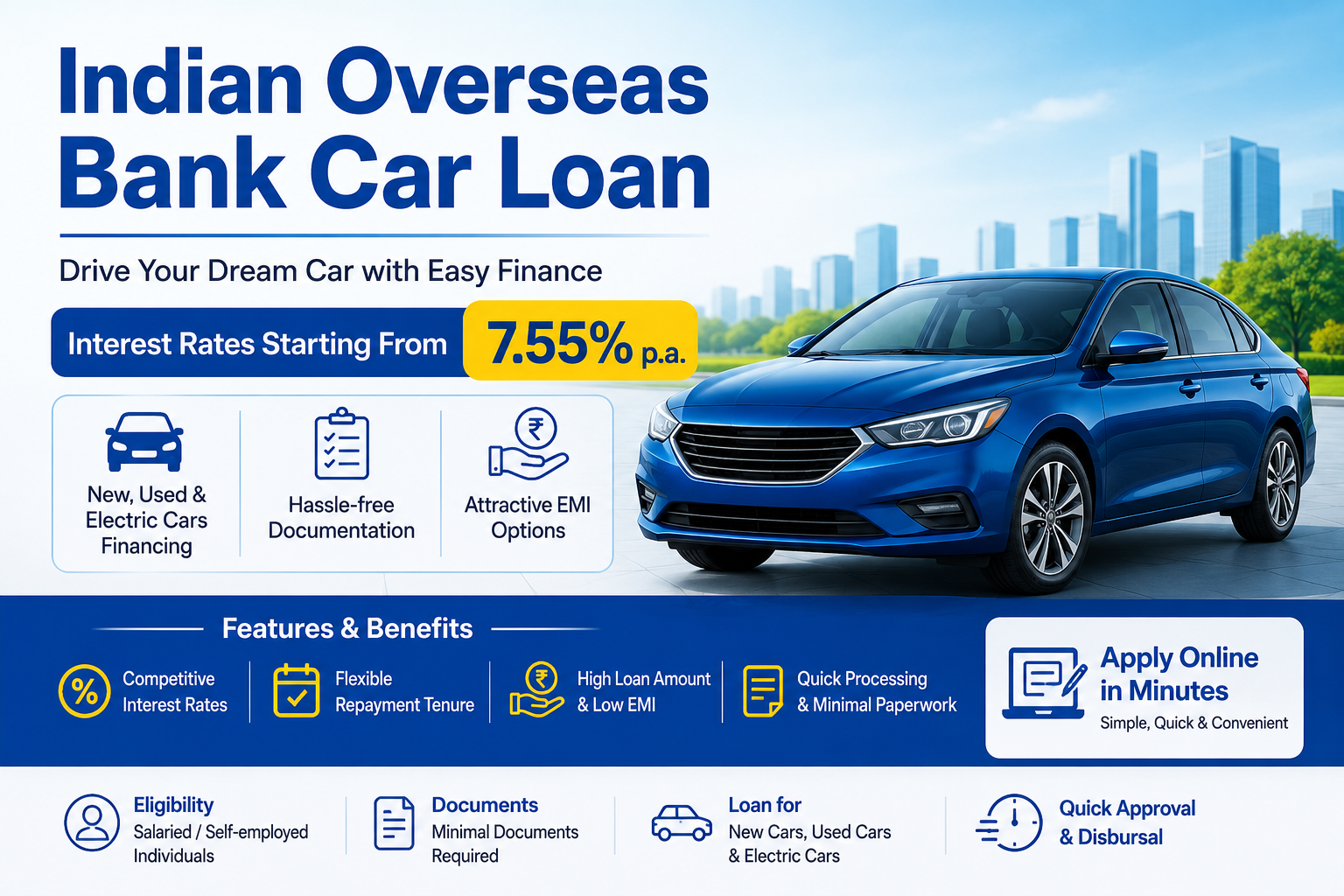 Indian Overseas Bank Car Loan