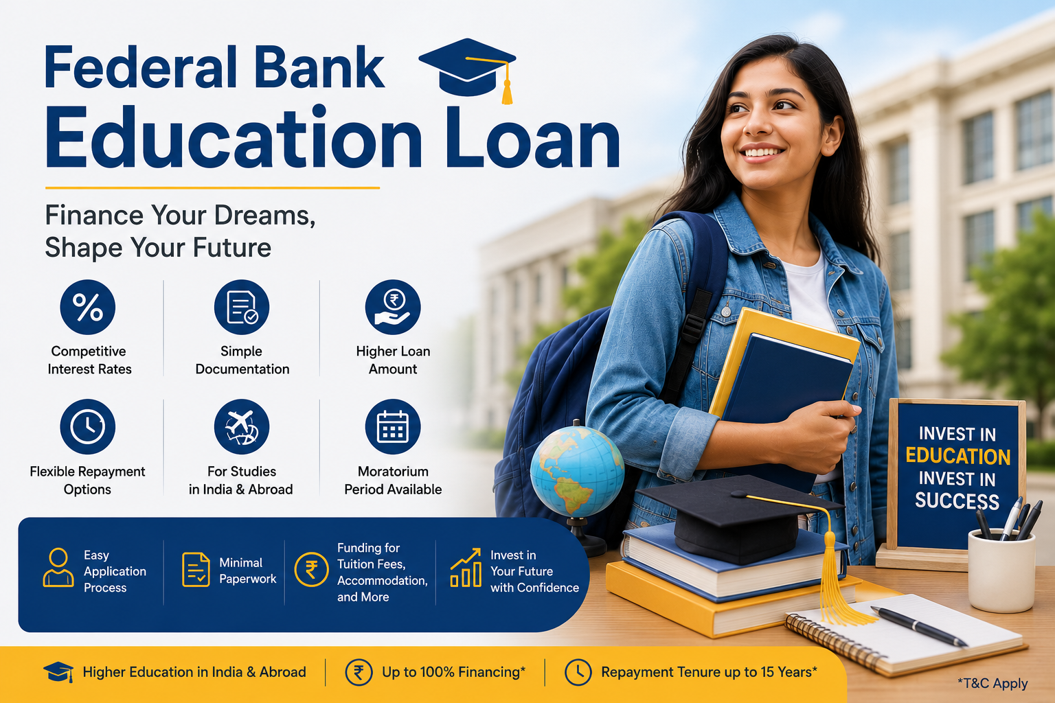 Federal Bank Education Loan