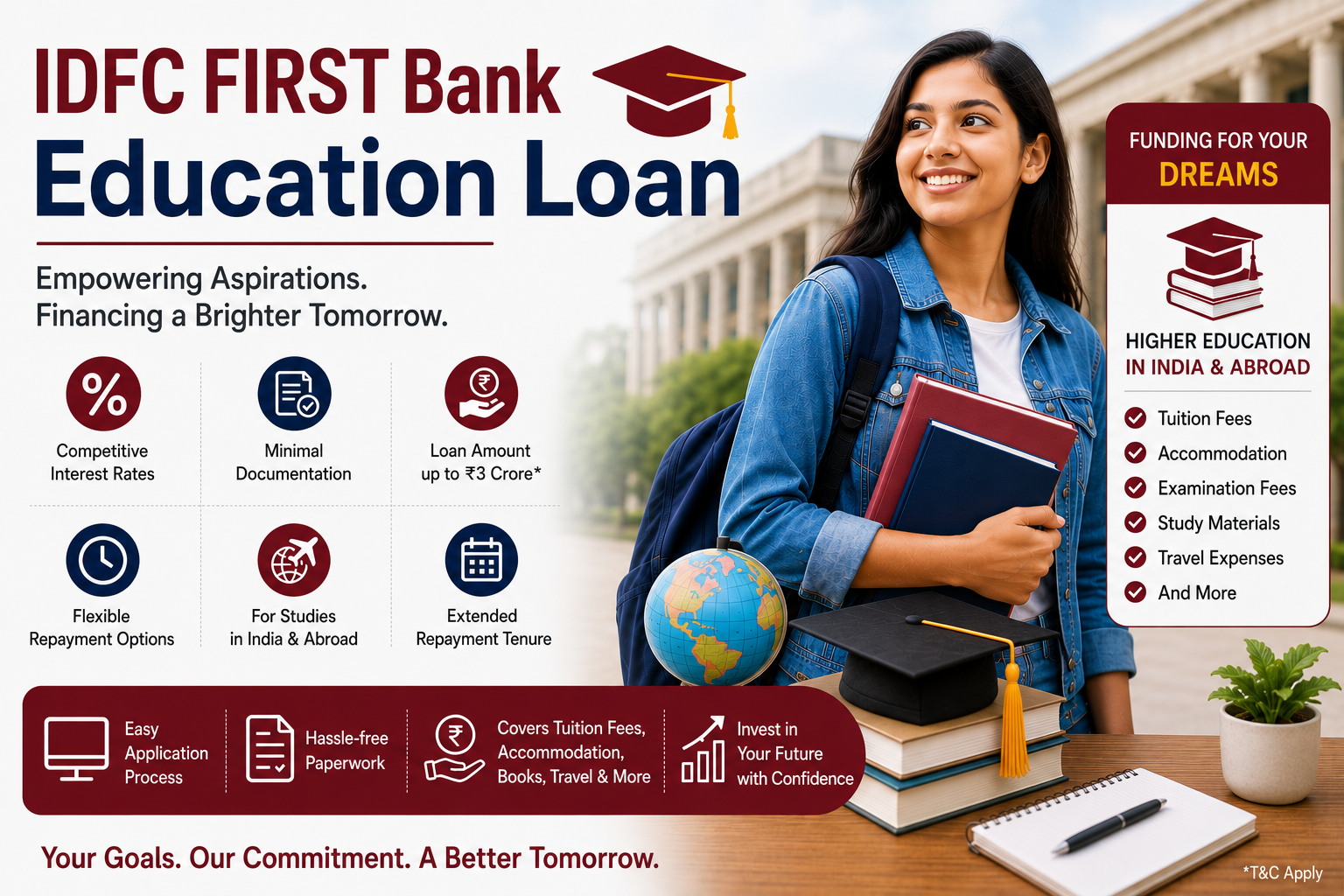IDFC FIRST Bank Education Loan