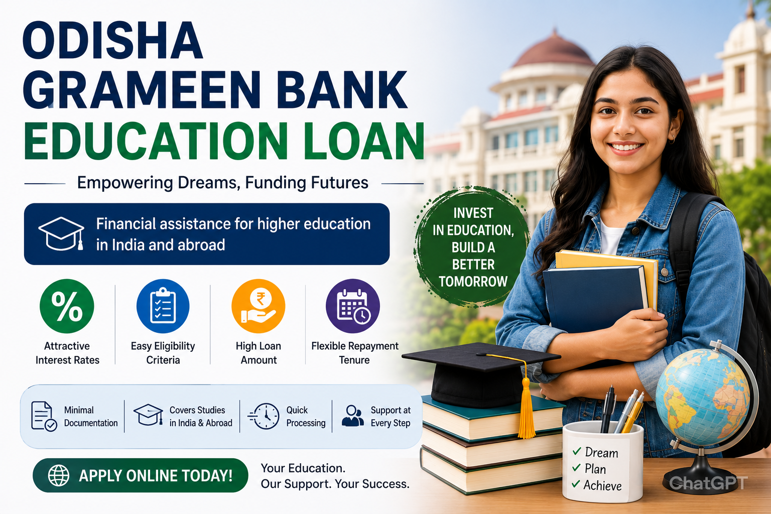 Odisha Grameen Bank Education Loan
