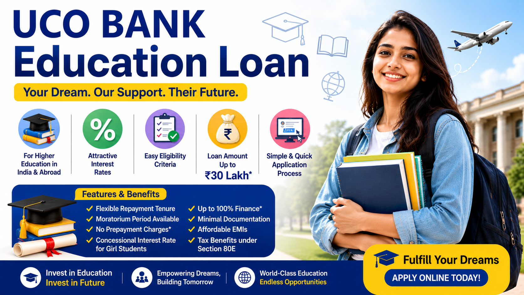 UCO Bank Education Loan