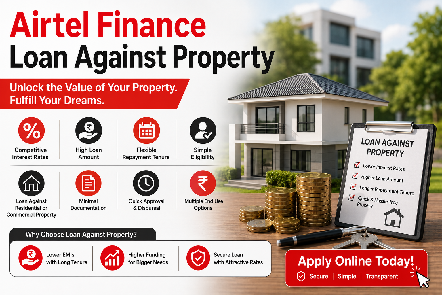 Airtel Finance Loan Against Property