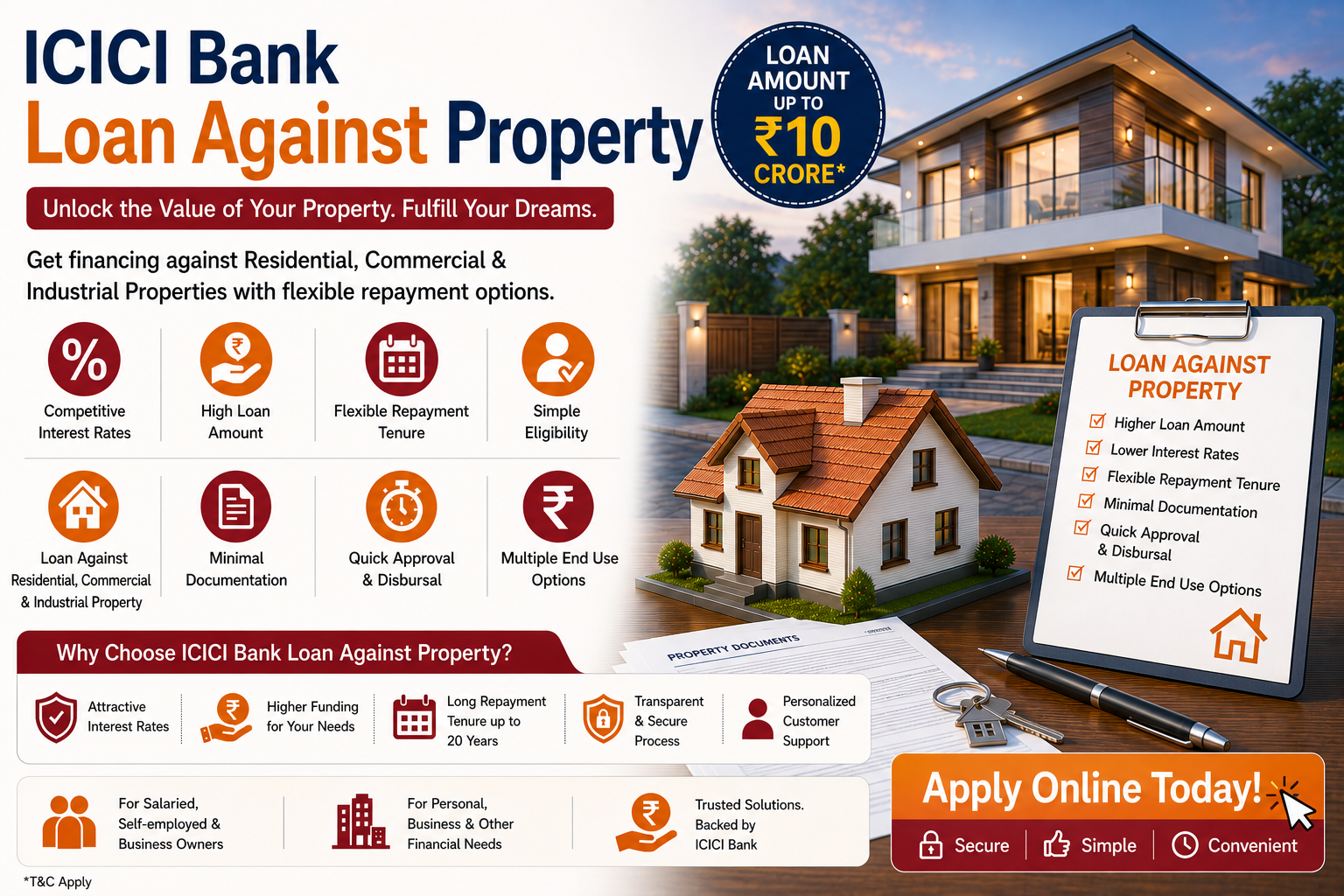 ICICI Bank Loan Against Property