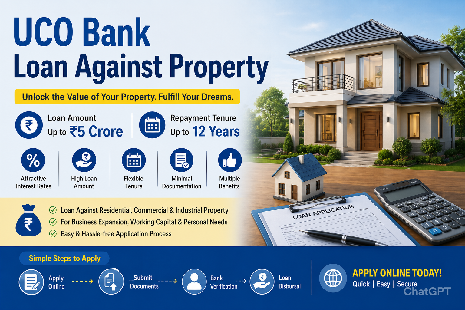 UCO Bank Loan Against Property