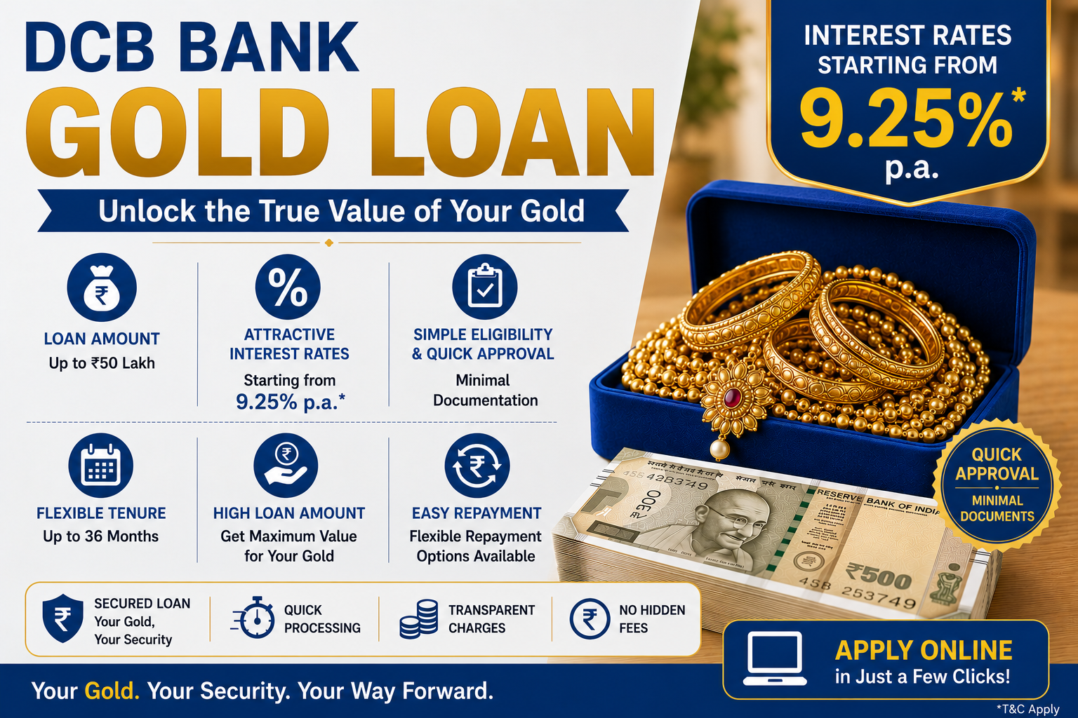 DCB Bank Gold Loan