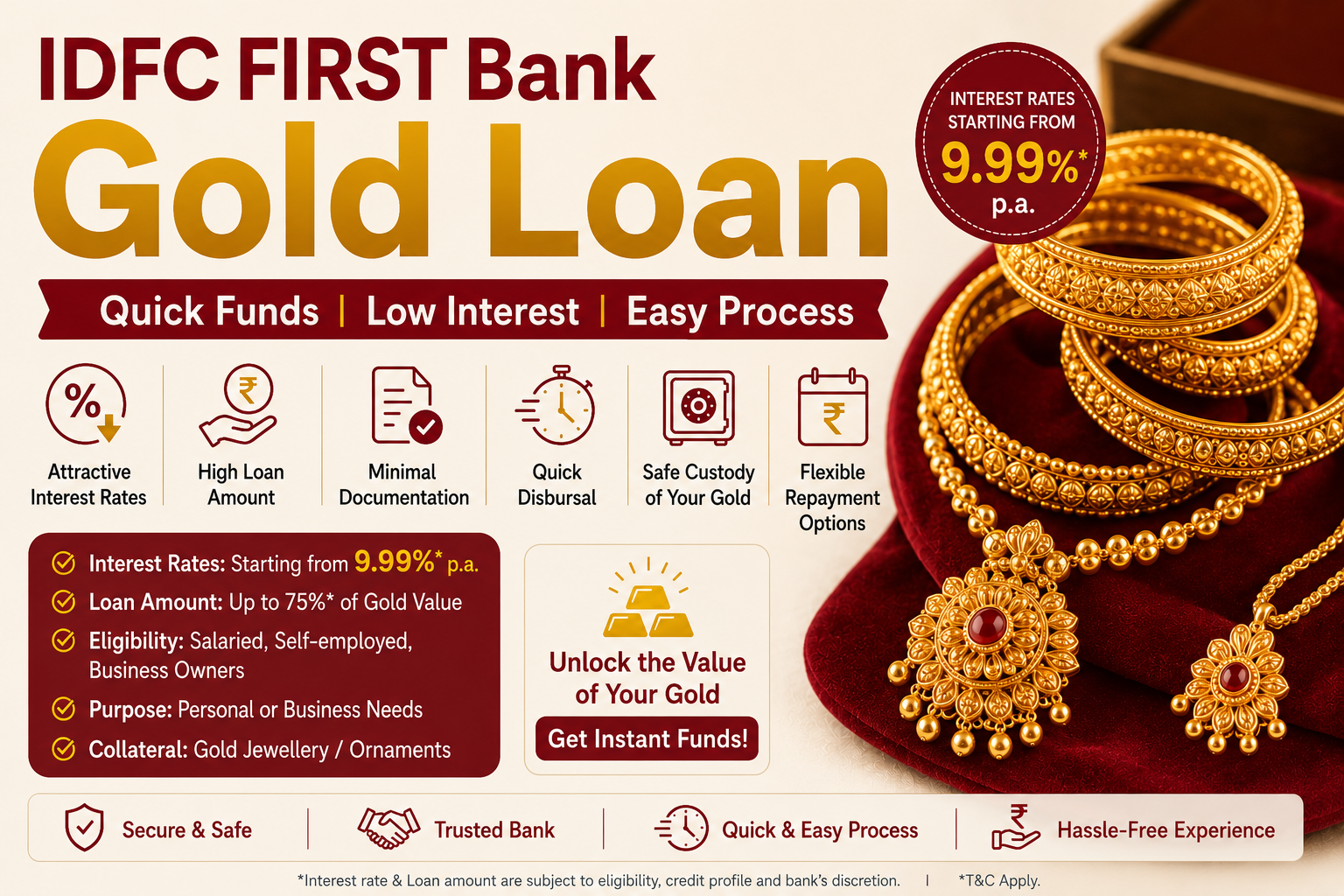 IDFC FIRST Bank Gold Loan