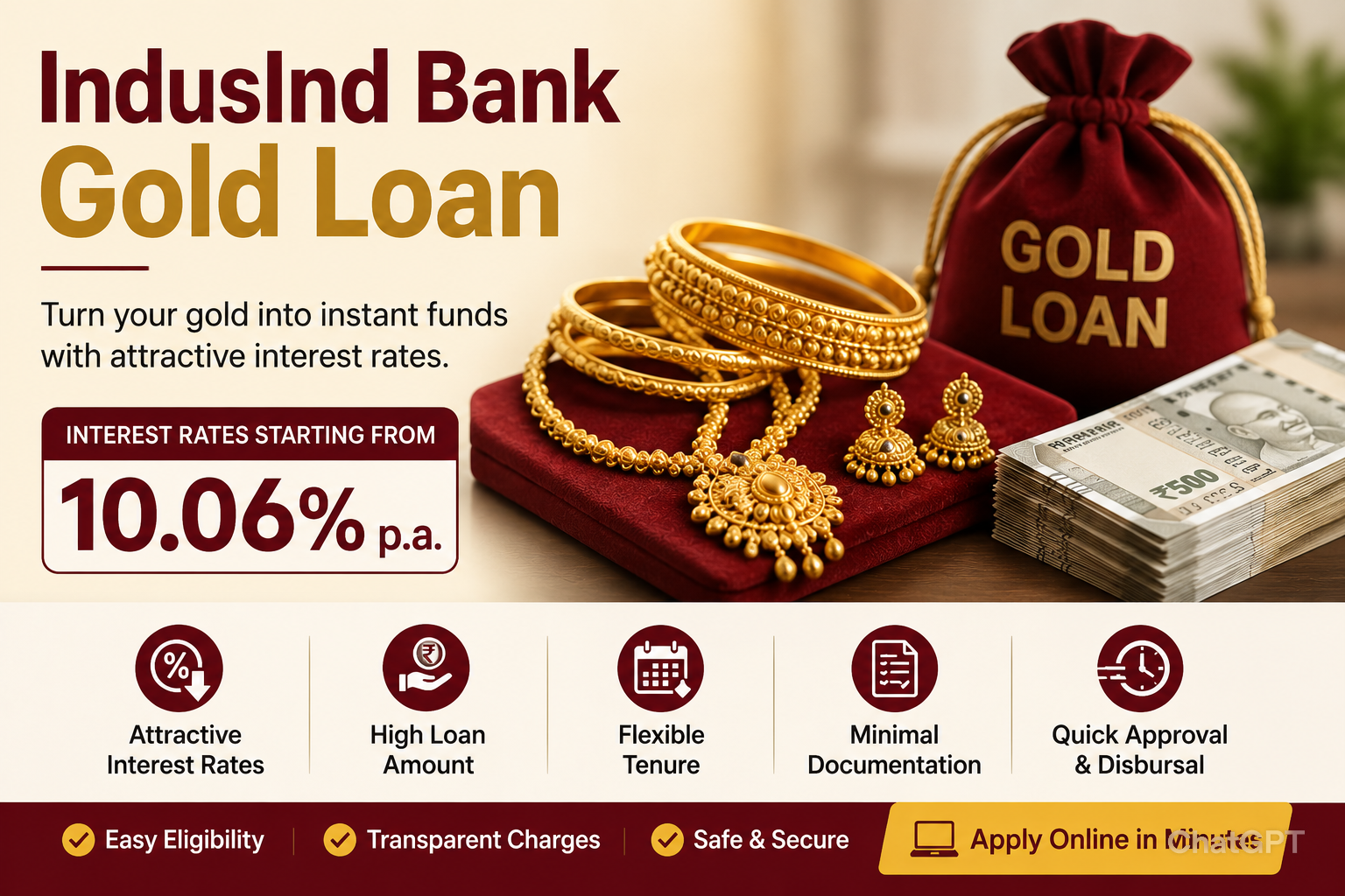 IndusInd Bank Gold Loan