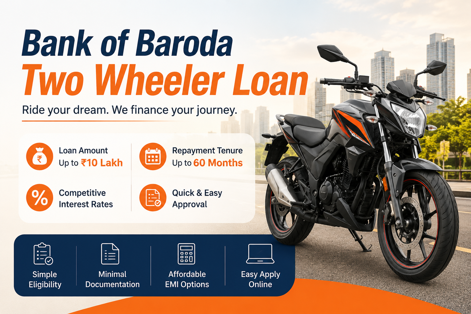 Bank of Baroda Baroda Two Wheeler Loan