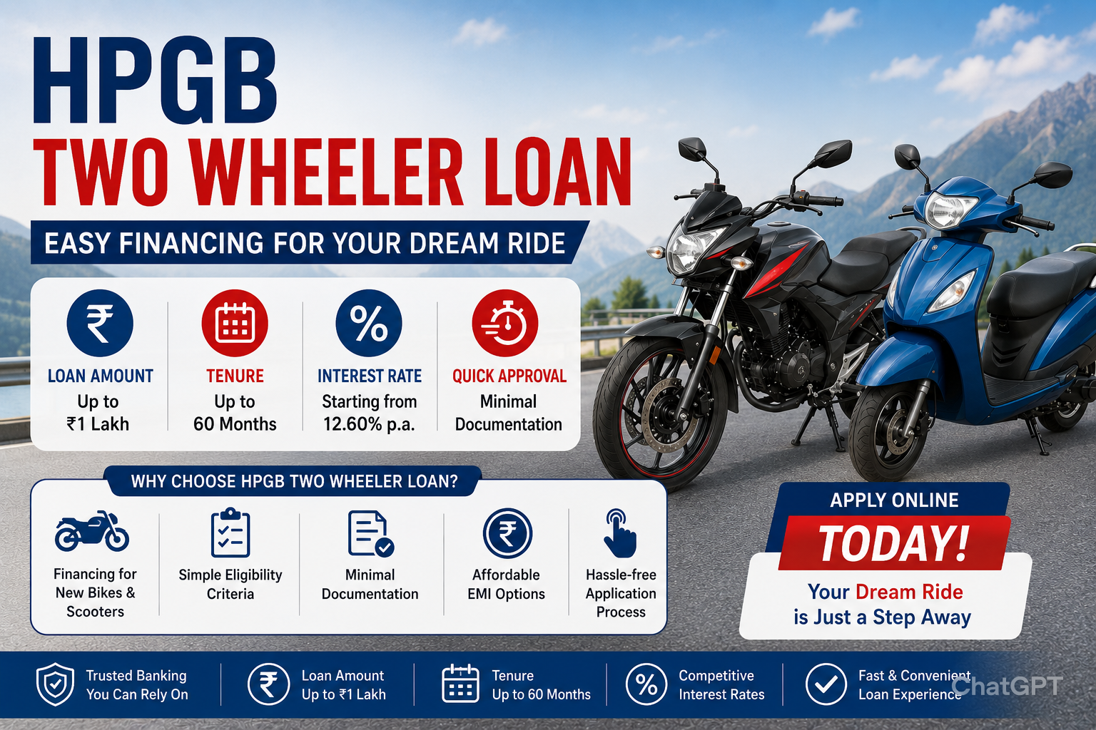 Himachal Pradesh Gramin Bank Two Wheeler Loan